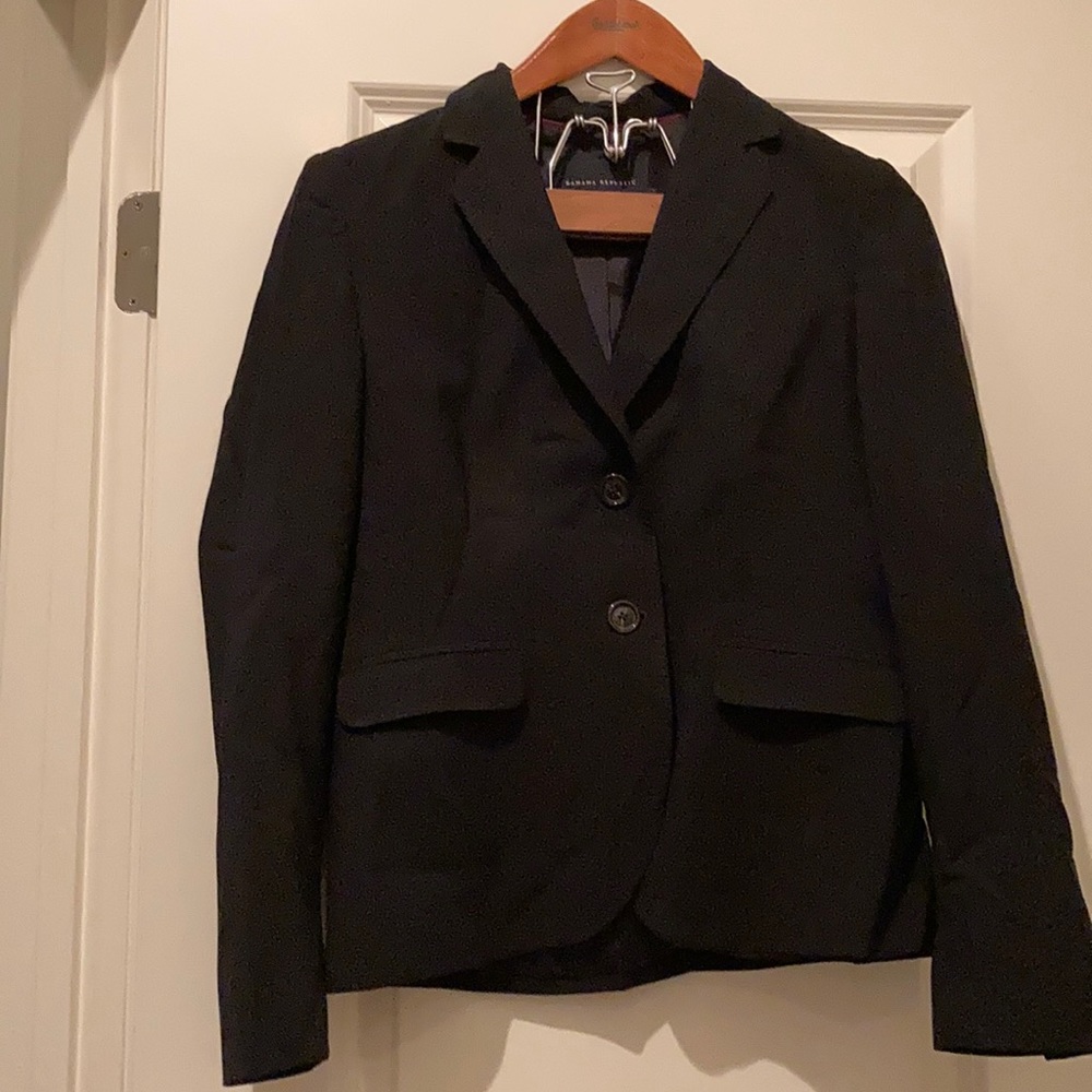 Banana Republic Black Suit Jacket